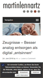 Mobile Screenshot of martinlennartz.de